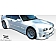 Extreme Dimensions Side Skirt - Primered Fiberglass Reinforced Plastic Black Set of 2 - 105336