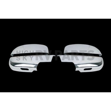Paramount Automotive Exterior Mirror Cover Silver Set Of 2 - 650101