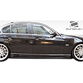 Extreme Dimensions Side Skirt - Primered Fiberglass Reinforced Plastic Black Set of 2 - 105351