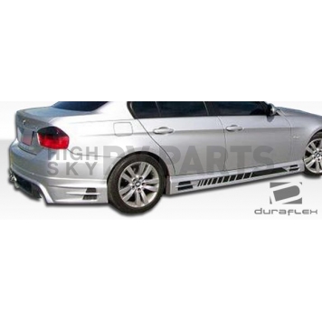 Extreme Dimensions Side Skirt - Primered Fiberglass Reinforced Plastic Black Set of 2 - 105351-1