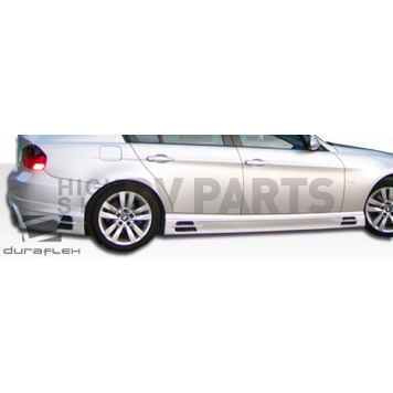 Extreme Dimensions Side Skirt - Primered Fiberglass Reinforced Plastic Black Set of 2 - 105351-2