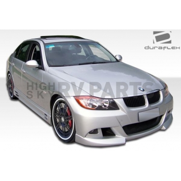 Extreme Dimensions Side Skirt - Primered Fiberglass Reinforced Plastic Black Set of 2 - 105351-5
