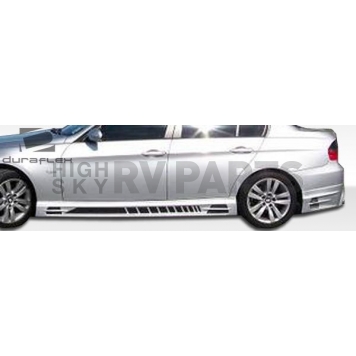 Extreme Dimensions Side Skirt - Primered Fiberglass Reinforced Plastic Black Set of 2 - 105351-6