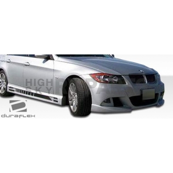 Extreme Dimensions Side Skirt - Primered Fiberglass Reinforced Plastic Black Set of 2 - 105351-7