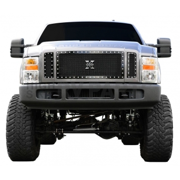 T-Rex Truck Products Grille Insert - Mesh Rectangular Black Powder Coated Steel - 6715631