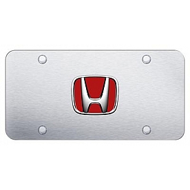 Automotive Gold License Plate - Honda Stainless Steel - HONRCS