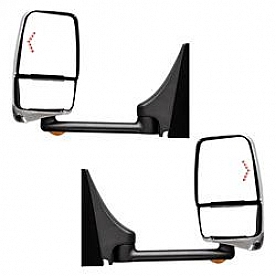 Velvac Exterior Mirror 1 Remote And 1 Manual Rectangular  - 719394