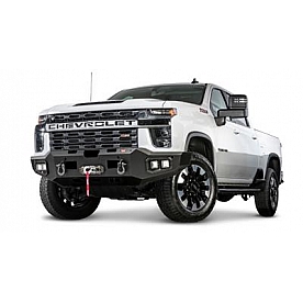Warn Bumper Ascent 1-Piece Design Steel Black - 105969