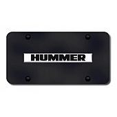 Automotive Gold License Plate - Hummer Stainless Steel - HUMNCB