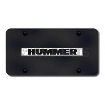Automotive Gold License Plate - Hummer Stainless Steel - HUMNCB