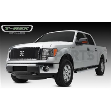 T-Rex Truck Products Grille Insert - Mesh Rectangular Black Powder Coated Steel - 6715721