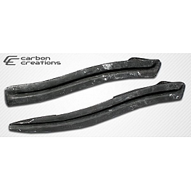 Extreme Dimensions Bumper Trim Gloss Carbon Fiber Clear - 105741