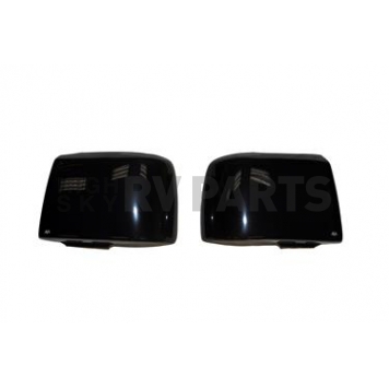 Auto Ventshade (AVS) Headlight Cover - Acrylic Smoke Full Cover Set Of 2 - 37961