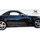 Extreme Dimensions Side Skirt - Primered Fiberglass Reinforced Plastic Black Set of 2 - 105084