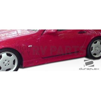 Extreme Dimensions Side Skirt - Primered Fiberglass Reinforced Plastic Black Set of 2 - 105084-1