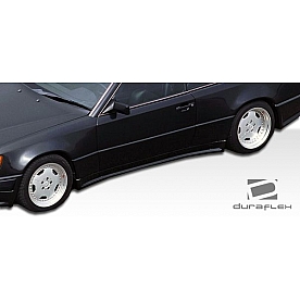 Extreme Dimensions Side Skirt - Primered Fiberglass Reinforced Plastic Black Set of 2 - 105062