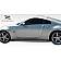Extreme Dimensions Side Skirt - Primered Fiberglass Reinforced Plastic Black Set of 2 - 104981
