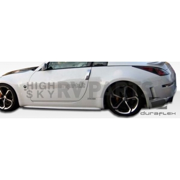 Extreme Dimensions Side Skirt - Primered Fiberglass Reinforced Plastic Black Set of 2 - 104981-3