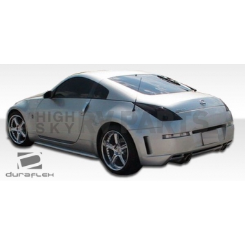 Extreme Dimensions Side Skirt - Primered Fiberglass Reinforced Plastic Black Set of 2 - 104981-5