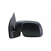 K-Source Exterior Mirror Manual OEM Black Single - 61094F