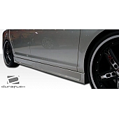 Extreme Dimensions Side Skirt - Primered Fiberglass Reinforced Plastic Black Set of 2 - 105010