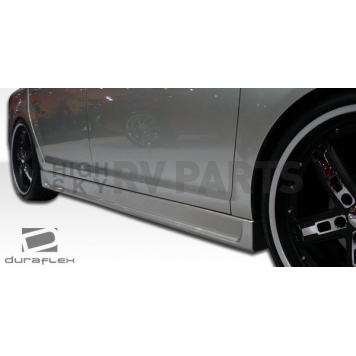 Extreme Dimensions Side Skirt - Primered Fiberglass Reinforced Plastic Black Set of 2 - 105010
