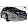 Extreme Dimensions Side Skirt - Primered Fiberglass Reinforced Plastic Black Set of 2 - 105010