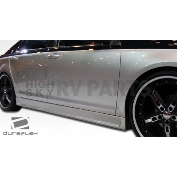 Extreme Dimensions Side Skirt - Primered Fiberglass Reinforced Plastic Black Set of 2 - 105010-4