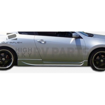 Extreme Dimensions Side Skirt - Primered Fiberglass Reinforced Plastic Black Set of 2 - 105014-1