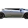 Extreme Dimensions Side Skirt - Primered Fiberglass Reinforced Plastic Black Set of 2 - 105014