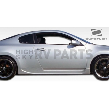 Extreme Dimensions Side Skirt - Primered Fiberglass Reinforced Plastic Black Set of 2 - 105014-2