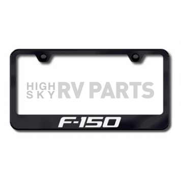 Automotive Gold License Plate Frame - Gold Stainless Steel - LFF15EG