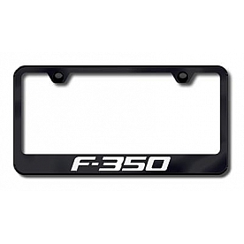 Automotive Gold License Plate Frame - Gold Stainless Steel - LFF35EG