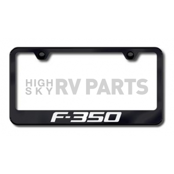 Automotive Gold License Plate Frame - Gold Stainless Steel - LFF35EG