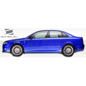 Extreme Dimensions Side Skirt - Primered Fiberglass Reinforced Plastic Black Set of 2 - 105036