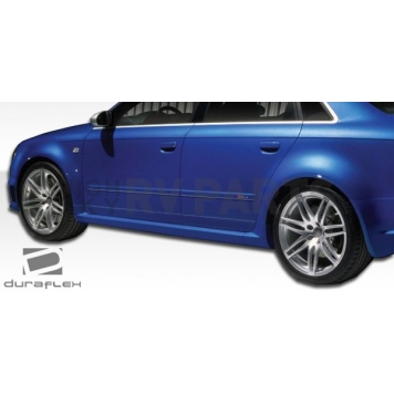 Extreme Dimensions Side Skirt - Primered Fiberglass Reinforced Plastic Black Set of 2 - 105036-2