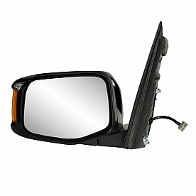 K-Source Exterior Mirror Power OEM Black Single - 63064H