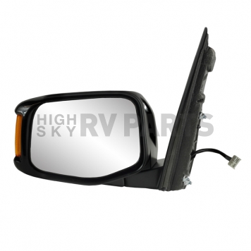 K-Source Exterior Mirror Power OEM Black Single - 63064H