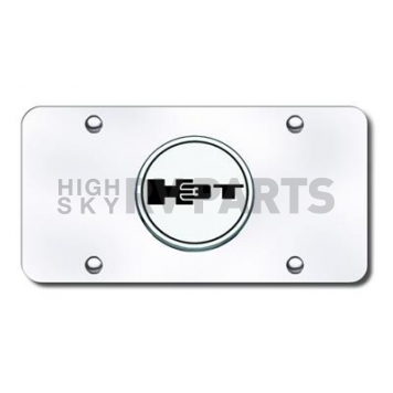 Automotive Gold License Plate - H3T Logo Stainless Steel - H3TCC