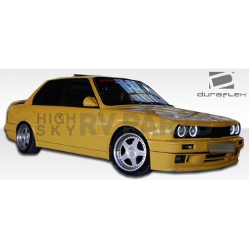 Extreme Dimensions Side Skirt - Primered Fiberglass Reinforced Plastic Black Set of 2 - 105045-3