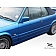 Extreme Dimensions Side Skirt - Primered Fiberglass Reinforced Plastic Black Set of 2 - 105045