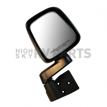 CIPA USA Exterior Mirror OEM Manual Black Single - 46485