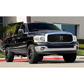 T-Rex Truck Products Grille Insert - Mesh Rectangular Black Powder Coated Steel - 6714591
