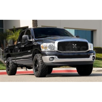 T-Rex Truck Products Grille Insert - Mesh Rectangular Black Powder Coated Steel - 6714591