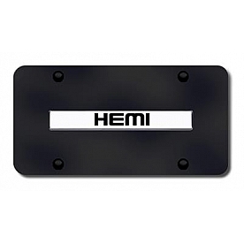 Automotive Gold License Plate - Hemi Stainless Steel - HEMNCB