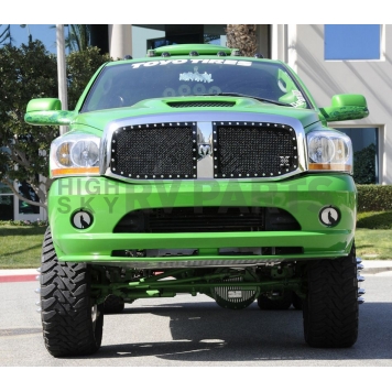 T-Rex Truck Products Grille Insert - Mesh Rectangular Black Powder Coated Steel - 6714671-3