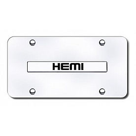 Automotive Gold License Plate - Hemi Stainless Steel - HEMNGC
