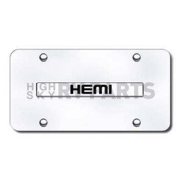 Automotive Gold License Plate - Hemi Stainless Steel - HEMNGC