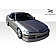 Extreme Dimensions Side Skirt - Primered Fiberglass Reinforced Plastic Black Set of 2 - 104936