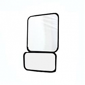 Velvac Exterior Mirror Glass  Manual Single - 709269